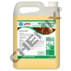 WOOD SAFE - 5L - ŚRODEK DO PIELĘGNACJI, CZYSZCZENIA I KONSERWACJI PODŁÓG DREWNIANYCH ORAZ PARKIETÓW OLEJOWANYCH / WOSKOW