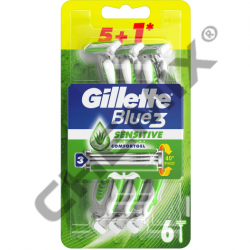 GILLETTE BLUE3 SENSITIVE COMFORTGEL 5+1 MASZYNEK